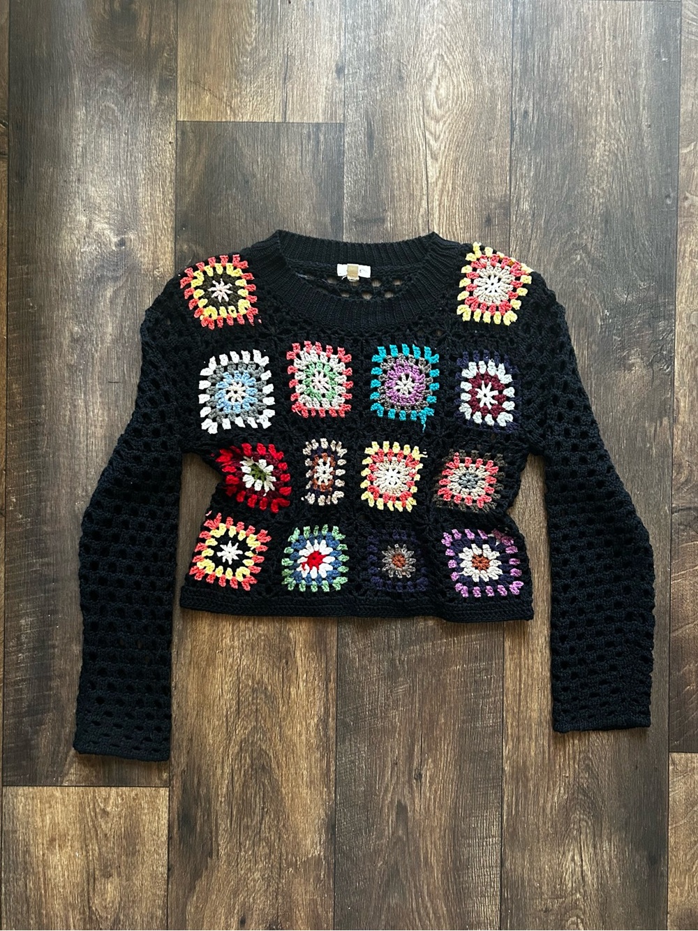 Square Knit Sweater